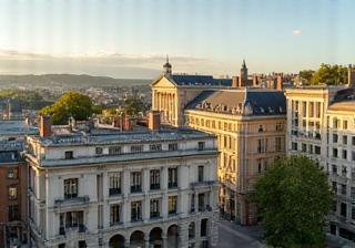 Vue architecturale de Lyon