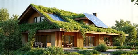 Maison bioclimatique écologique et connectée
